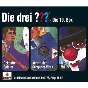 Die drei Fragezeichen Fan Box die 19. Folgen 55 - 57