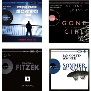 4 x Fitzek-Schorlau-Wagner-Flynn Krimi / Thriller auf 6 mp3CD !!!