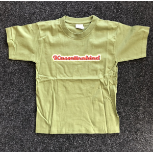 T-Shirt Kassettenkind Olivgrün